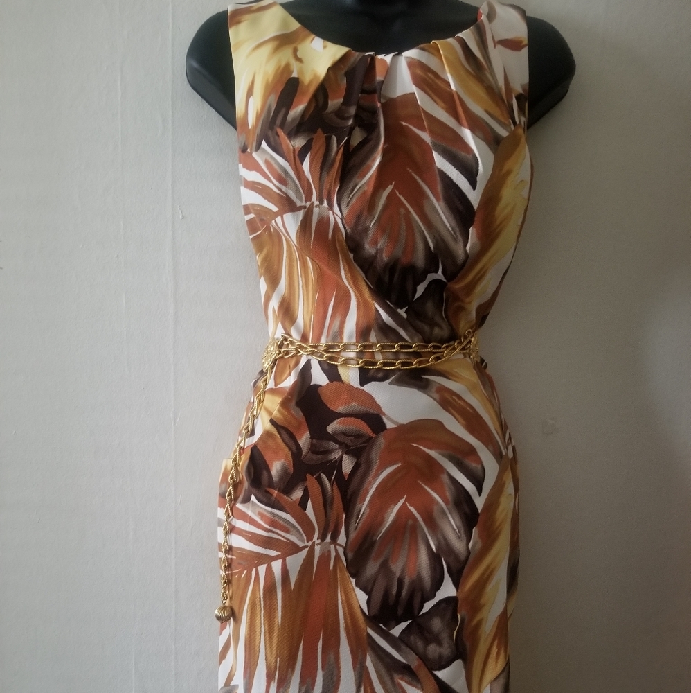 Connected Shift Sleeveless Dress